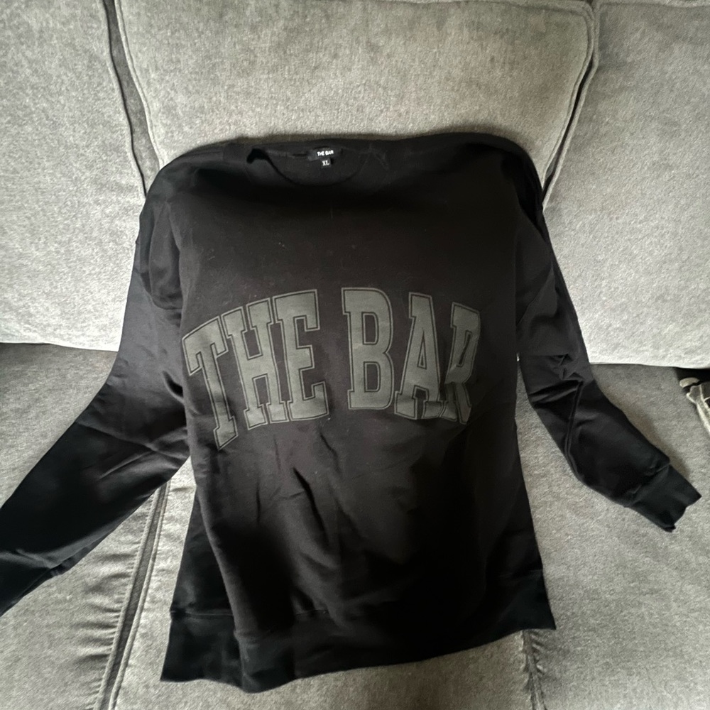 The Bar varsity sweatshirt- BRAND NEW
